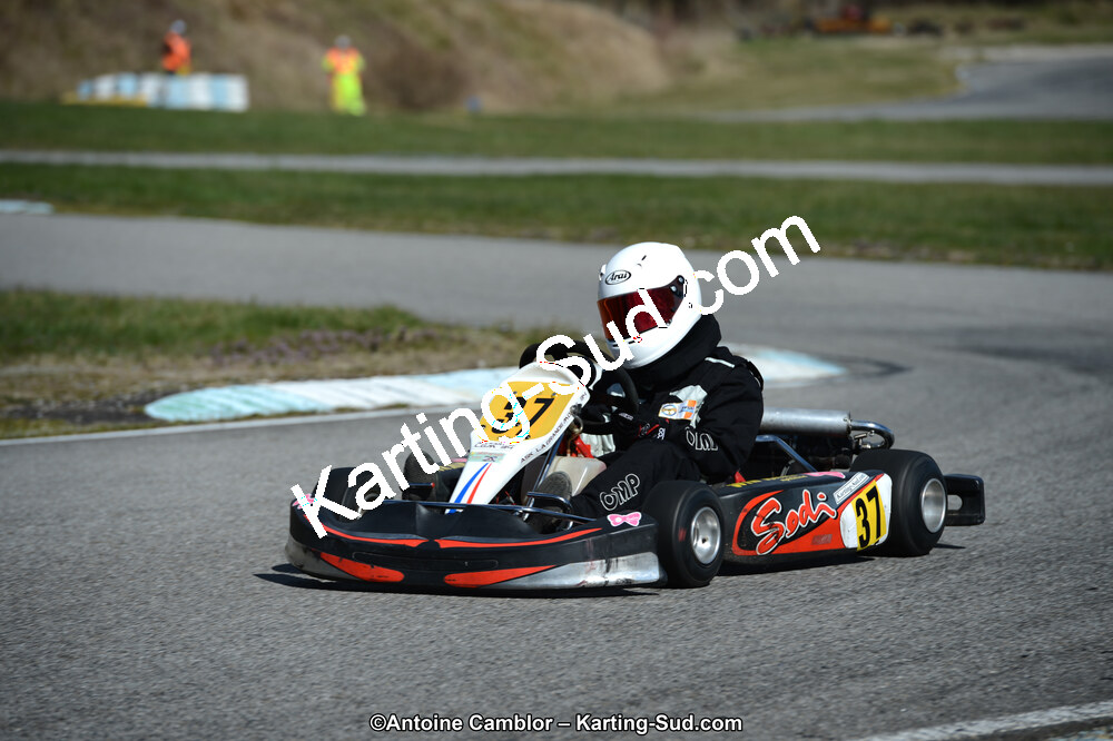 10/03/2013 : 1ère manche du Trophée Vincent Sanchez à Lavelanet (Photos Antoine Camblor) 2013 — karting