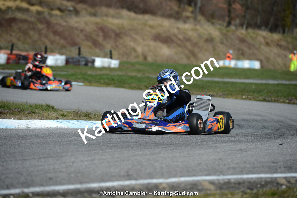 10/03/2013 : 1ère manche du Trophée Vincent Sanchez à Lavelanet (Photos Antoine Camblor) 2013 — karting