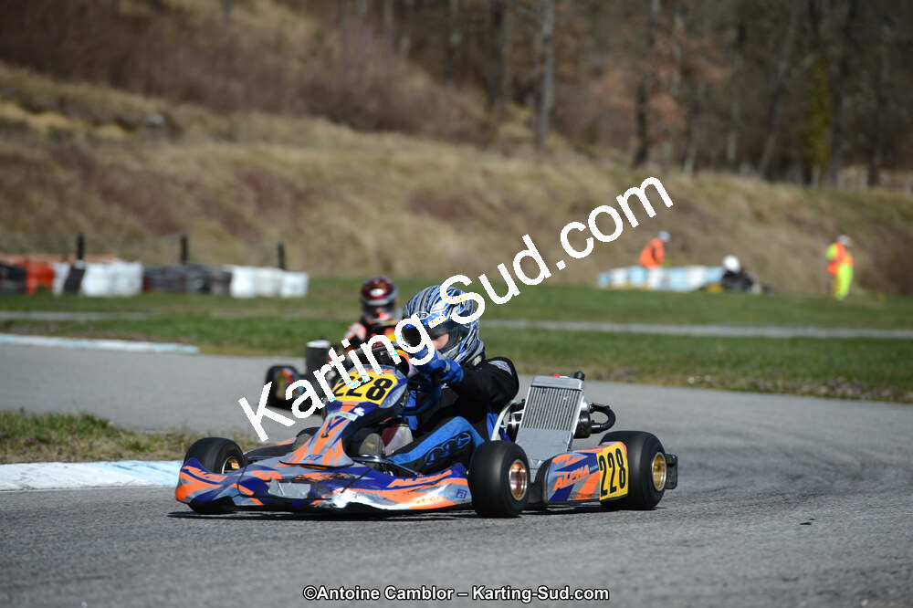10/03/2013 : 1ère manche du Trophée Vincent Sanchez à Lavelanet (Photos Antoine Camblor) 2013 — karting