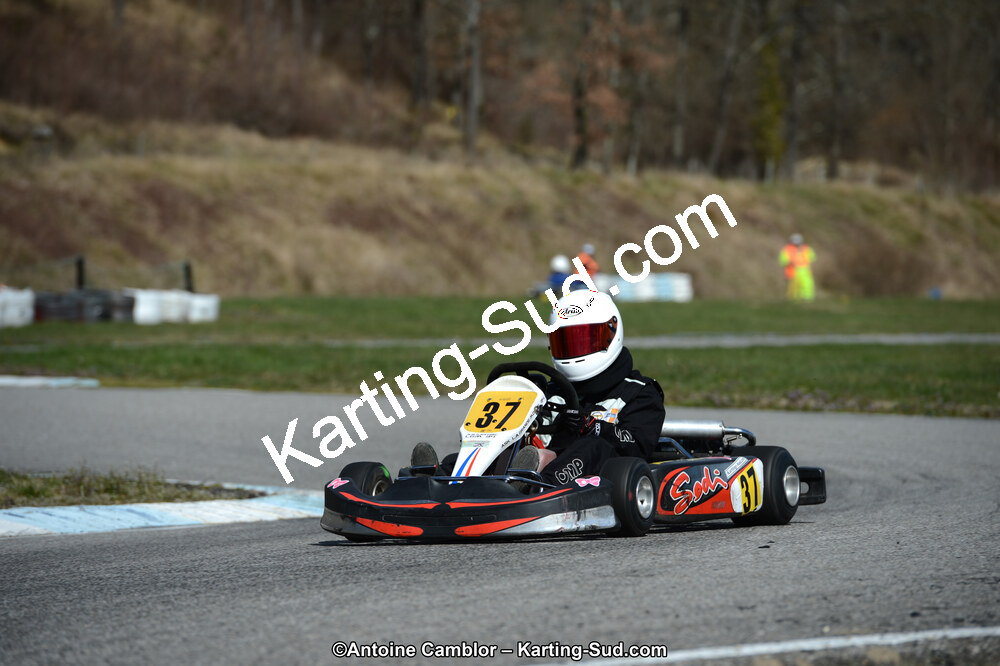 10/03/2013 : 1ère manche du Trophée Vincent Sanchez à Lavelanet (Photos Antoine Camblor) 2013 — karting
