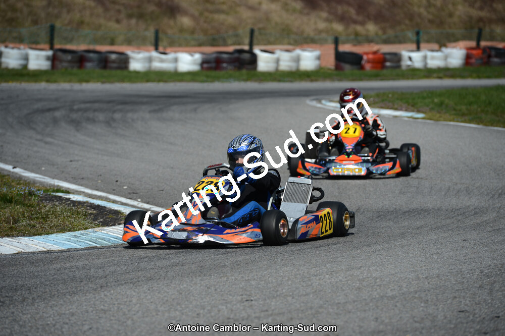 10/03/2013 : 1ère manche du Trophée Vincent Sanchez à Lavelanet (Photos Antoine Camblor) 2013 — karting