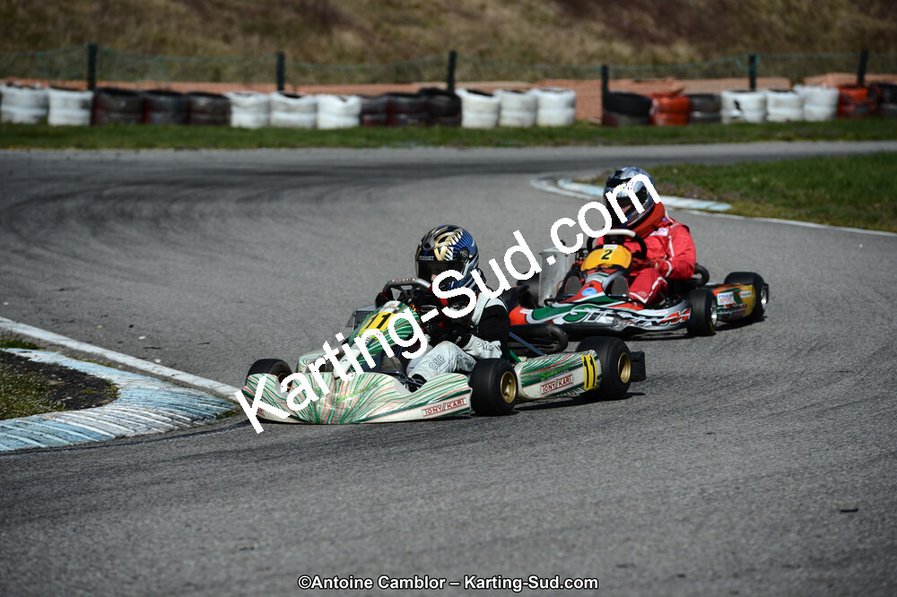 10/03/2013 : 1ère manche du Trophée Vincent Sanchez à Lavelanet (Photos Antoine Camblor) 2013 — karting