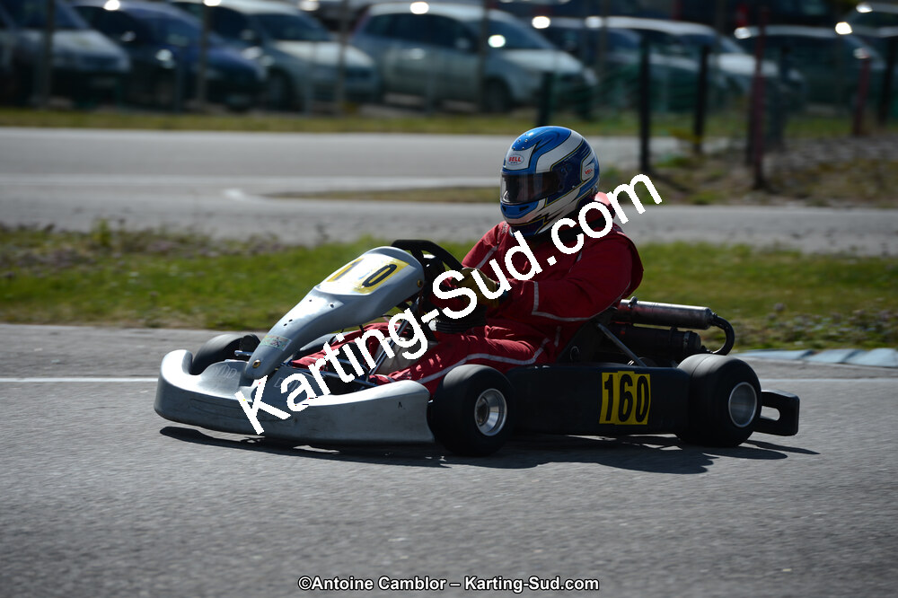 10/03/2013 : 1ère manche du Trophée Vincent Sanchez à Lavelanet (Photos Antoine Camblor) 2013 — karting
