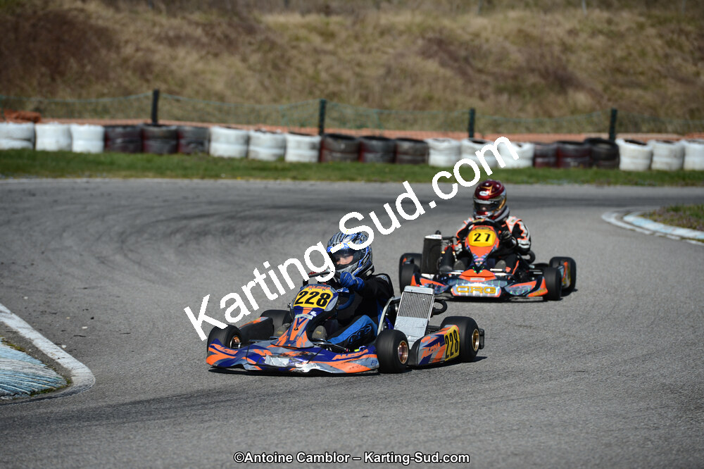 10/03/2013 : 1ère manche du Trophée Vincent Sanchez à Lavelanet (Photos Antoine Camblor) 2013 — karting