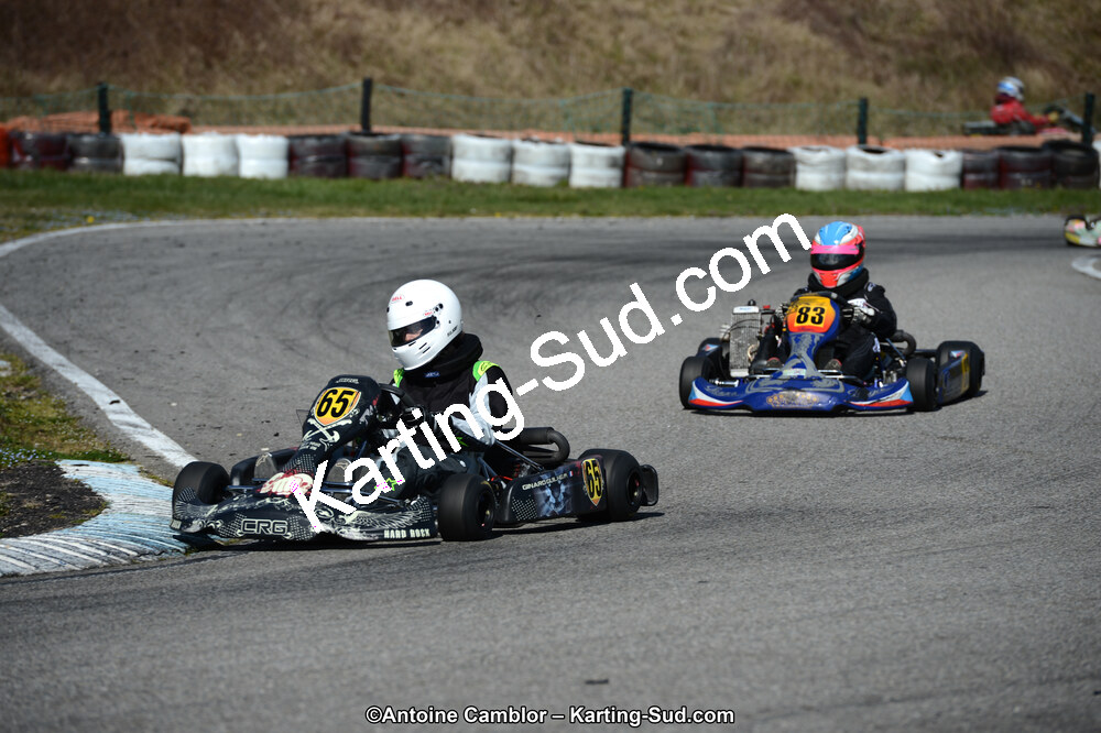 10/03/2013 : 1ère manche du Trophée Vincent Sanchez à Lavelanet (Photos Antoine Camblor) 2013 — karting