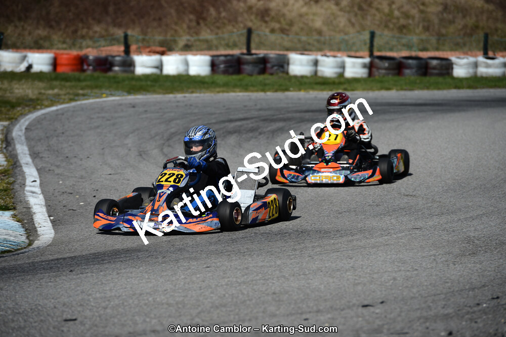 10/03/2013 : 1ère manche du Trophée Vincent Sanchez à Lavelanet (Photos Antoine Camblor) 2013 — karting