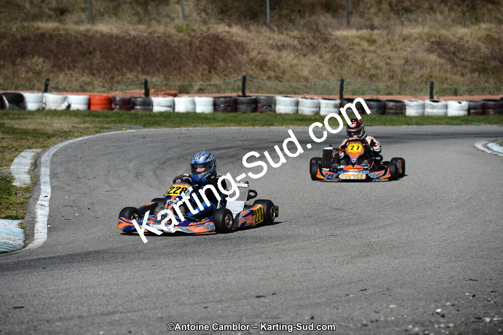 10/03/2013 : 1ère manche du Trophée Vincent Sanchez à Lavelanet (Photos Antoine Camblor) 2013 — karting