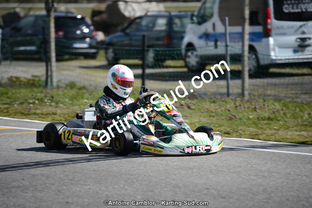 10/03/2013 : 1ère manche du Trophée Vincent Sanchez à Lavelanet (Photos Antoine Camblor) 2013 — karting