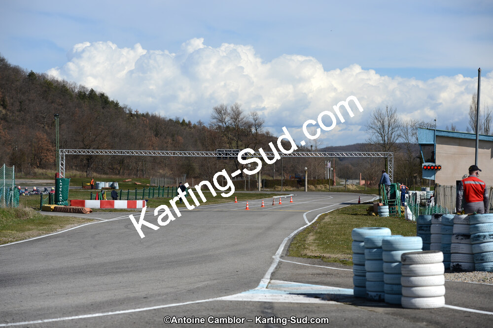 10/03/2013 : 1ère manche du Trophée Vincent Sanchez à Lavelanet (Photos Antoine Camblor) 2013 — karting