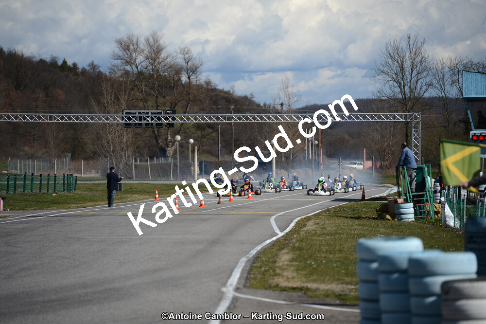 10/03/2013 : 1ère manche du Trophée Vincent Sanchez à Lavelanet (Photos Antoine Camblor) 2013 — karting