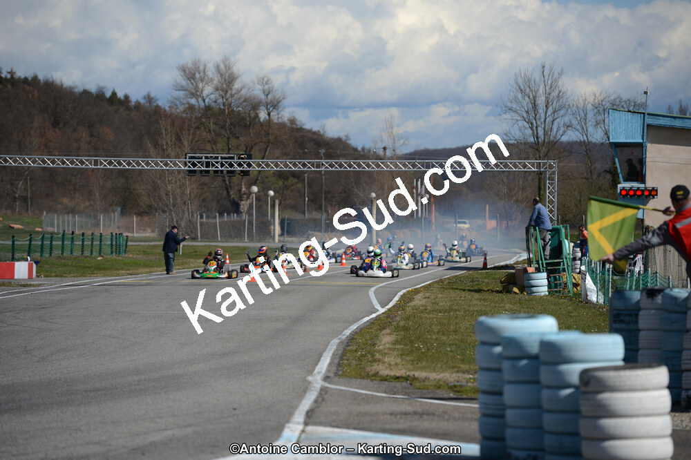 10/03/2013 : 1ère manche du Trophée Vincent Sanchez à Lavelanet (Photos Antoine Camblor) 2013 — karting