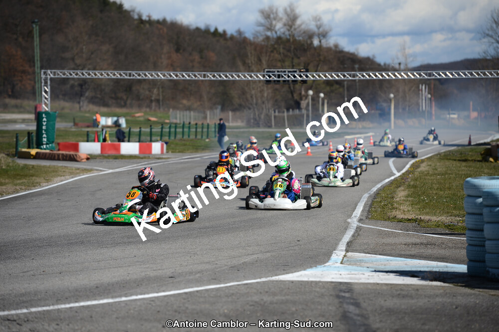 10/03/2013 : 1ère manche du Trophée Vincent Sanchez à Lavelanet (Photos Antoine Camblor) 2013 — karting