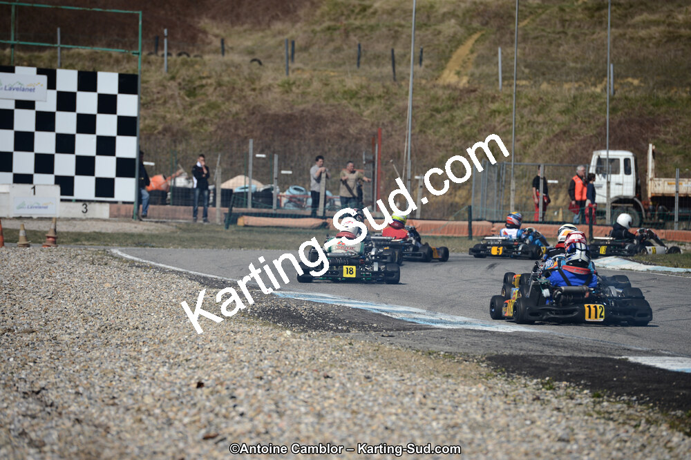 10/03/2013 : 1ère manche du Trophée Vincent Sanchez à Lavelanet (Photos Antoine Camblor) 2013 — karting
