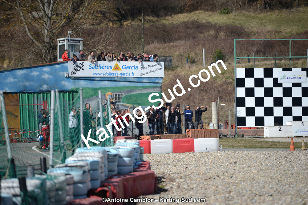 10/03/2013 : 1ère manche du Trophée Vincent Sanchez à Lavelanet (Photos Antoine Camblor) 2013 — karting
