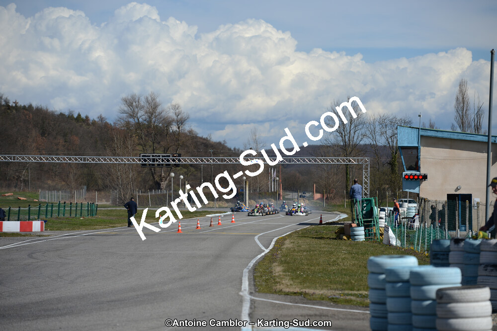10/03/2013 : 1ère manche du Trophée Vincent Sanchez à Lavelanet (Photos Antoine Camblor) 2013 — karting