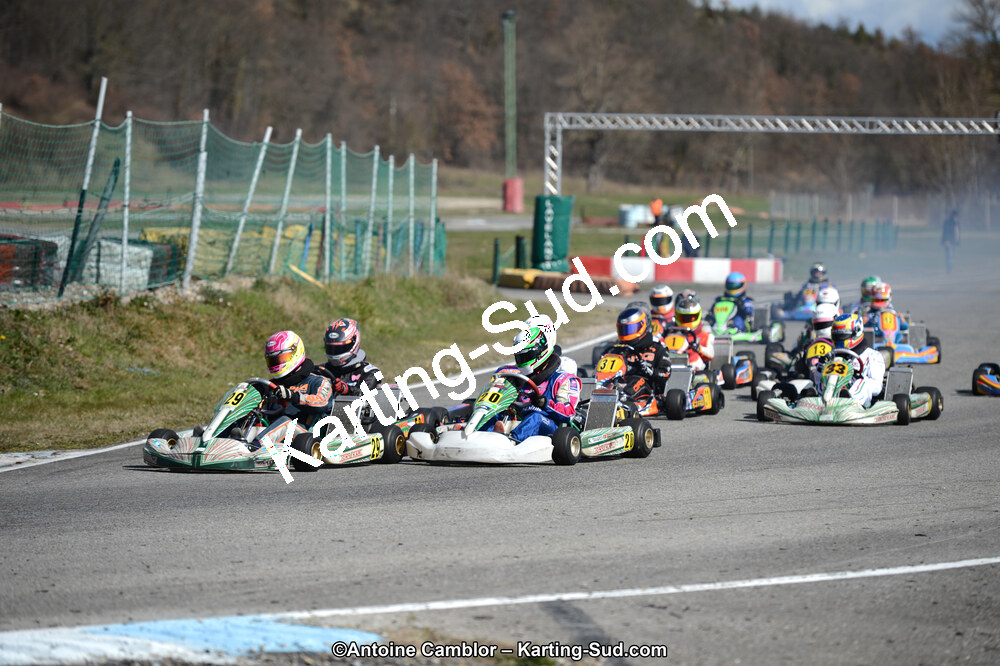 10/03/2013 : 1ère manche du Trophée Vincent Sanchez à Lavelanet (Photos Antoine Camblor) 2013 — karting
