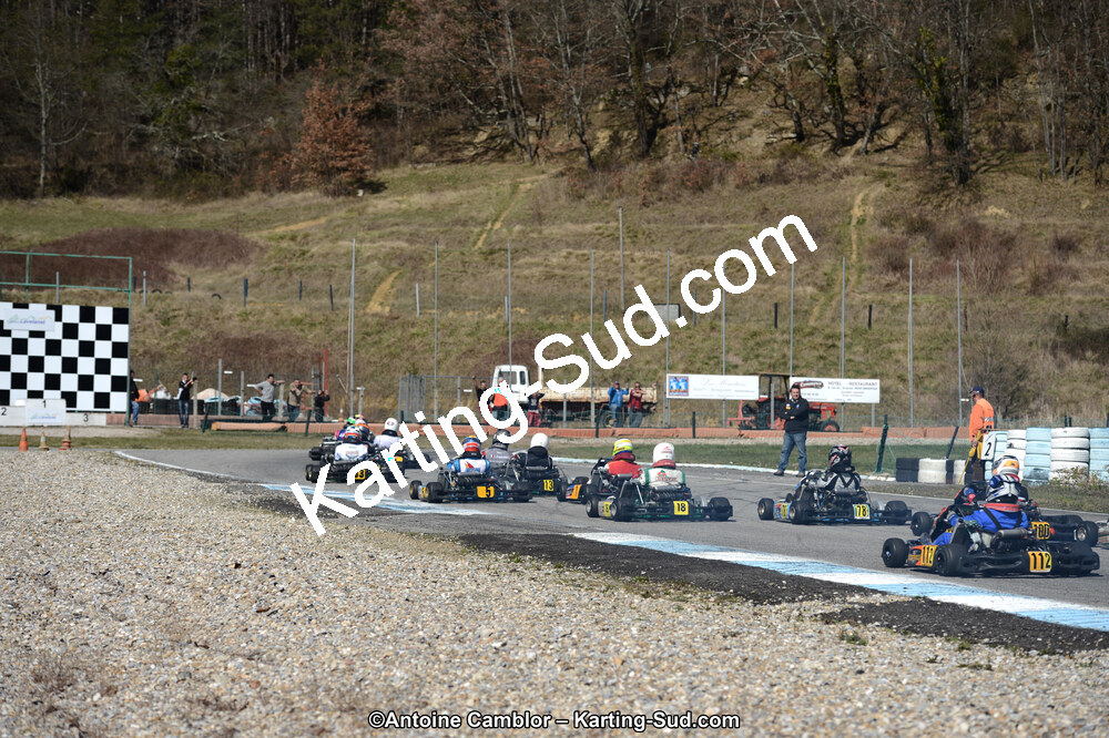 10/03/2013 : 1ère manche du Trophée Vincent Sanchez à Lavelanet (Photos Antoine Camblor) 2013 — karting