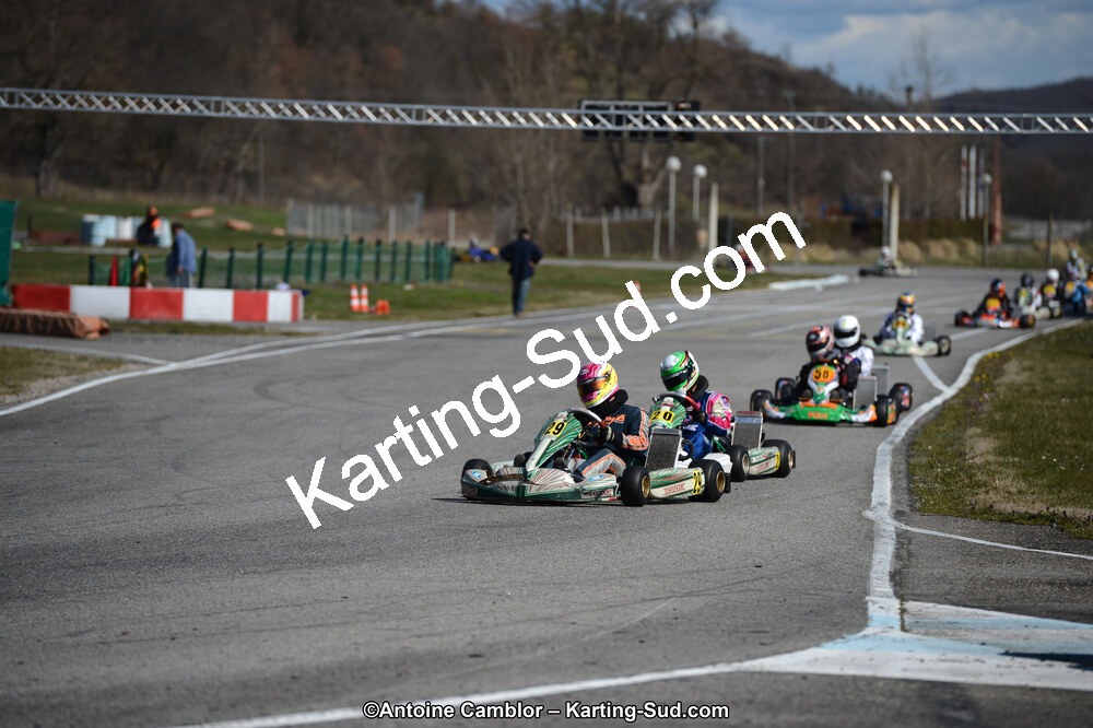 10/03/2013 : 1ère manche du Trophée Vincent Sanchez à Lavelanet (Photos Antoine Camblor) 2013 — karting