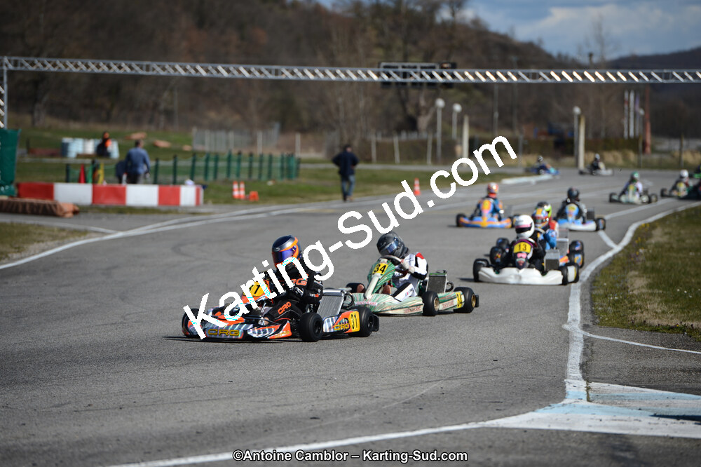 10/03/2013 : 1ère manche du Trophée Vincent Sanchez à Lavelanet (Photos Antoine Camblor) 2013 — karting