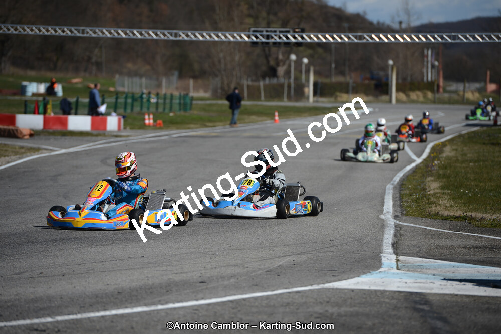 10/03/2013 : 1ère manche du Trophée Vincent Sanchez à Lavelanet (Photos Antoine Camblor) 2013 — karting