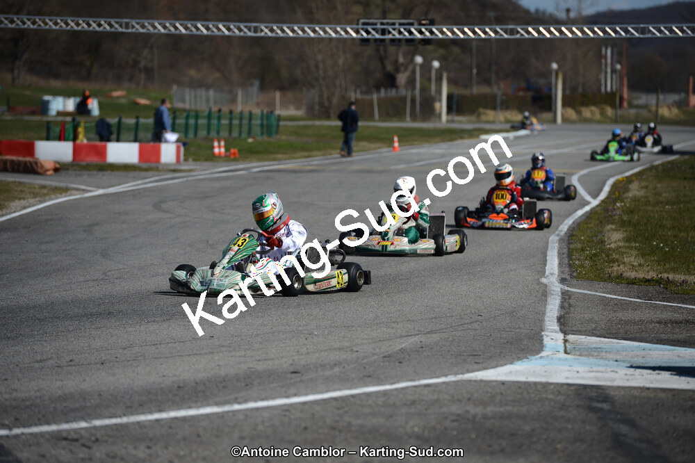 10/03/2013 : 1ère manche du Trophée Vincent Sanchez à Lavelanet (Photos Antoine Camblor) 2013 — karting