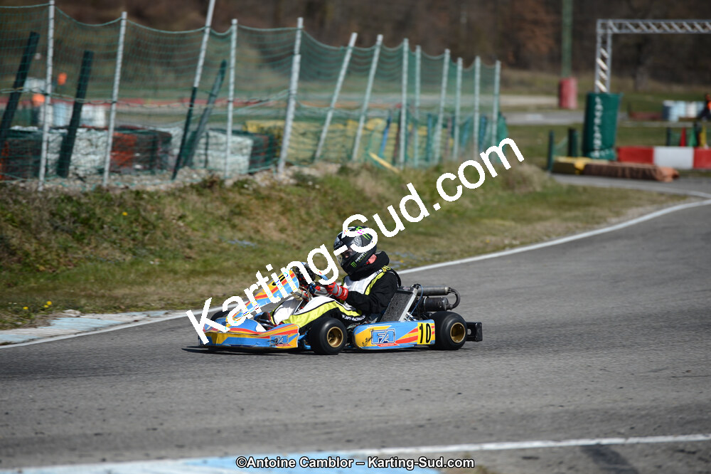 10/03/2013 : 1ère manche du Trophée Vincent Sanchez à Lavelanet (Photos Antoine Camblor) 2013 — karting