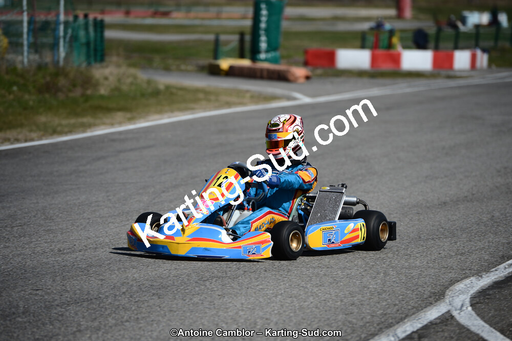 10/03/2013 : 1ère manche du Trophée Vincent Sanchez à Lavelanet (Photos Antoine Camblor) 2013 — karting