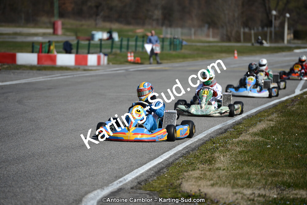 10/03/2013 : 1ère manche du Trophée Vincent Sanchez à Lavelanet (Photos Antoine Camblor) 2013 — karting