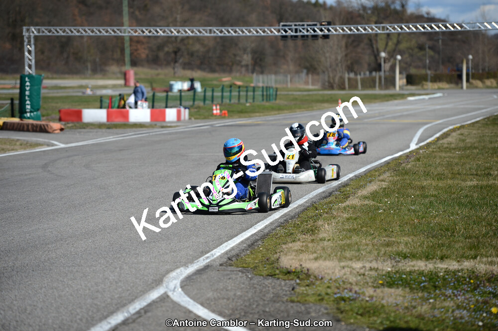 10/03/2013 : 1ère manche du Trophée Vincent Sanchez à Lavelanet (Photos Antoine Camblor) 2013 — karting