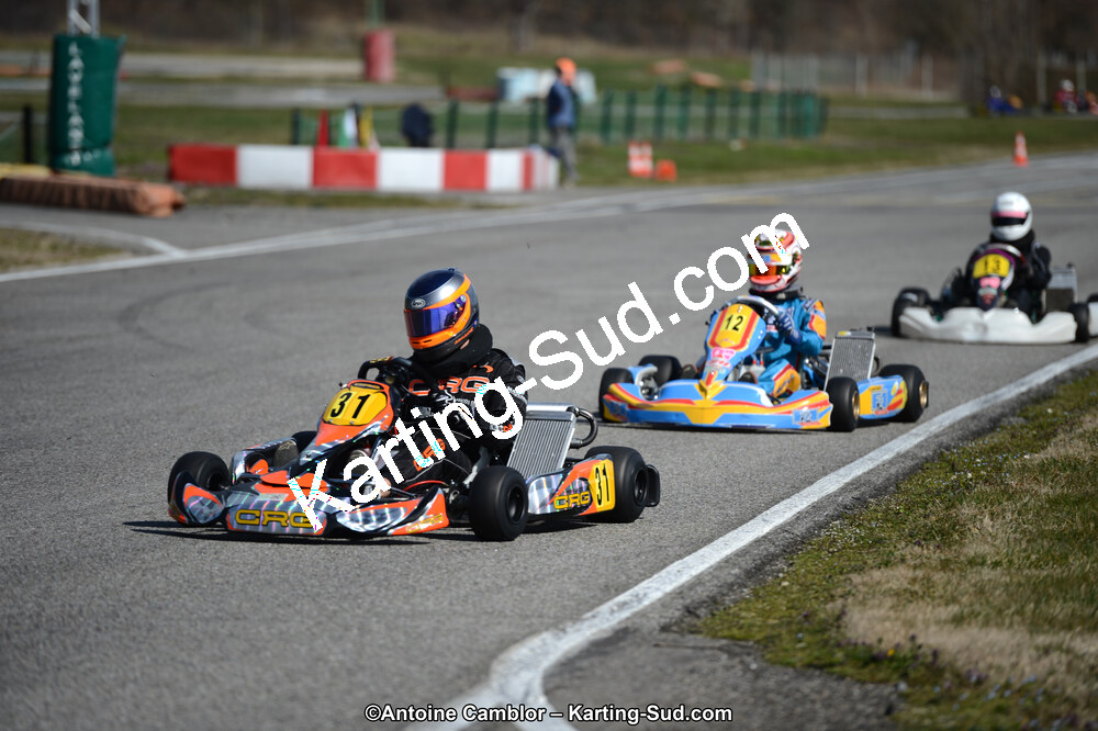 10/03/2013 : 1ère manche du Trophée Vincent Sanchez à Lavelanet (Photos Antoine Camblor) 2013 — karting