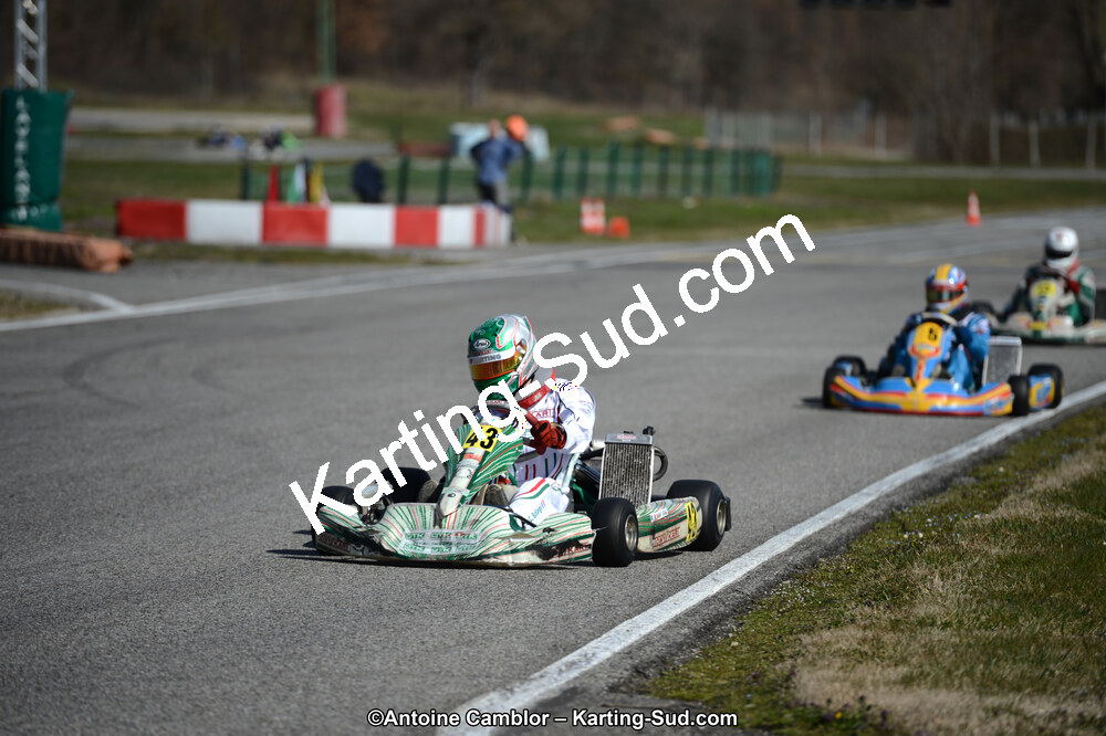 10/03/2013 : 1ère manche du Trophée Vincent Sanchez à Lavelanet (Photos Antoine Camblor) 2013 — karting
