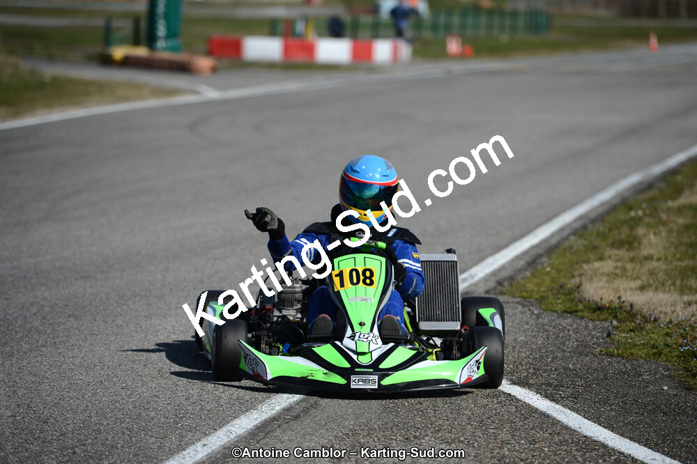 10/03/2013 : 1ère manche du Trophée Vincent Sanchez à Lavelanet (Photos Antoine Camblor) 2013 — karting
