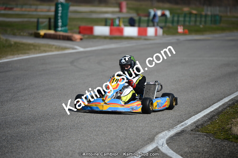 10/03/2013 : 1ère manche du Trophée Vincent Sanchez à Lavelanet (Photos Antoine Camblor) 2013 — karting
