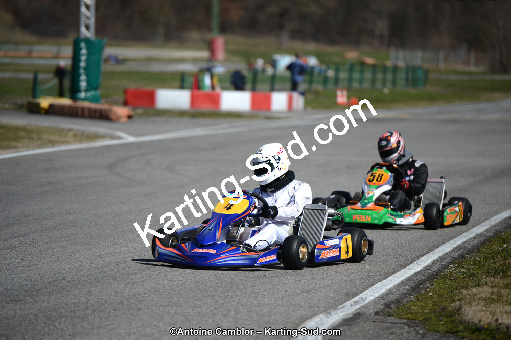 10/03/2013 : 1ère manche du Trophée Vincent Sanchez à Lavelanet (Photos Antoine Camblor) 2013 — karting