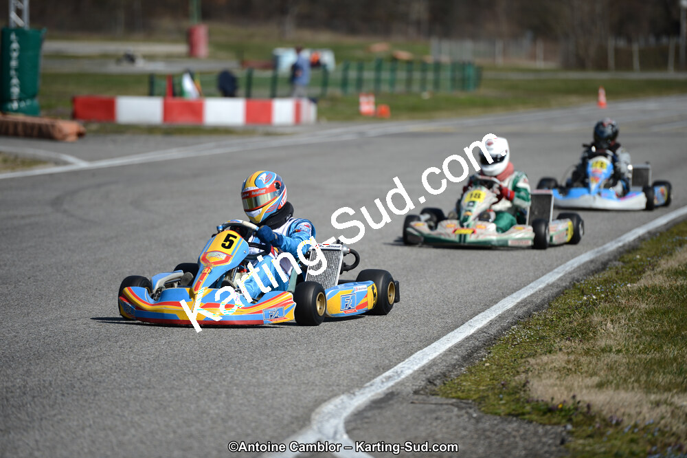 10/03/2013 : 1ère manche du Trophée Vincent Sanchez à Lavelanet (Photos Antoine Camblor) 2013 — karting