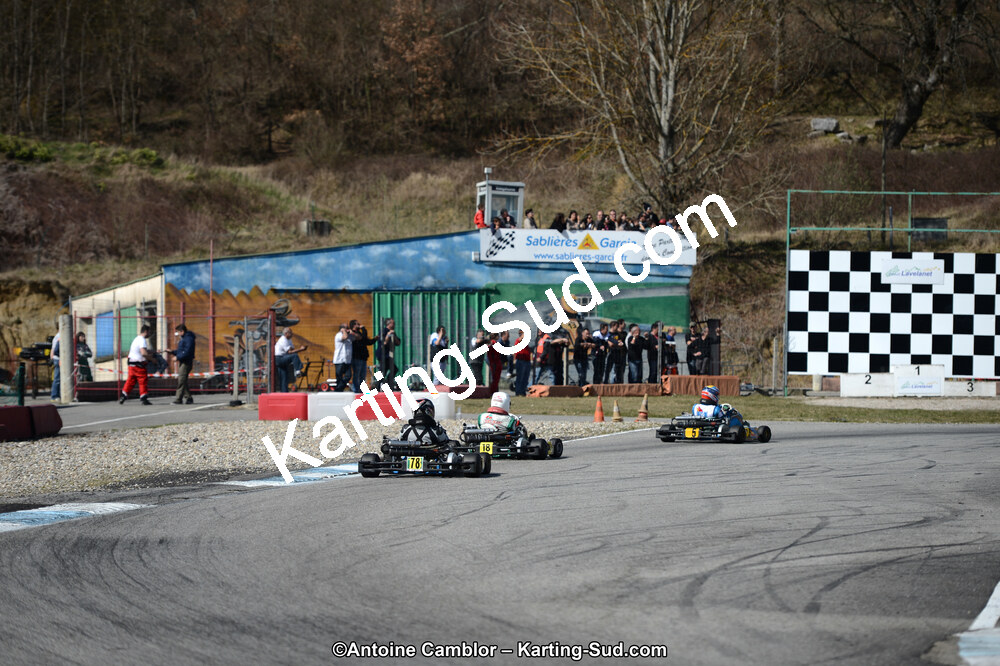 10/03/2013 : 1ère manche du Trophée Vincent Sanchez à Lavelanet (Photos Antoine Camblor) 2013 — karting