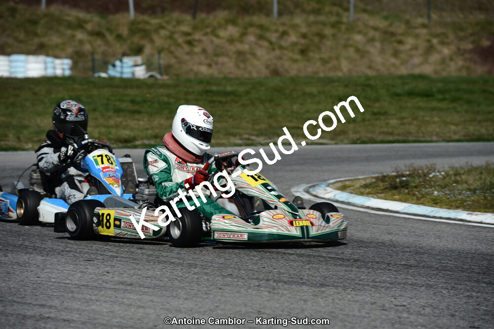 10/03/2013 : 1ère manche du Trophée Vincent Sanchez à Lavelanet (Photos Antoine Camblor) 2013 — karting