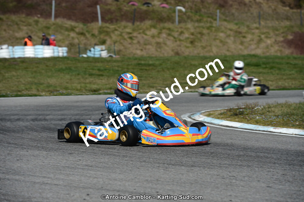 10/03/2013 : 1ère manche du Trophée Vincent Sanchez à Lavelanet (Photos Antoine Camblor) 2013 — karting