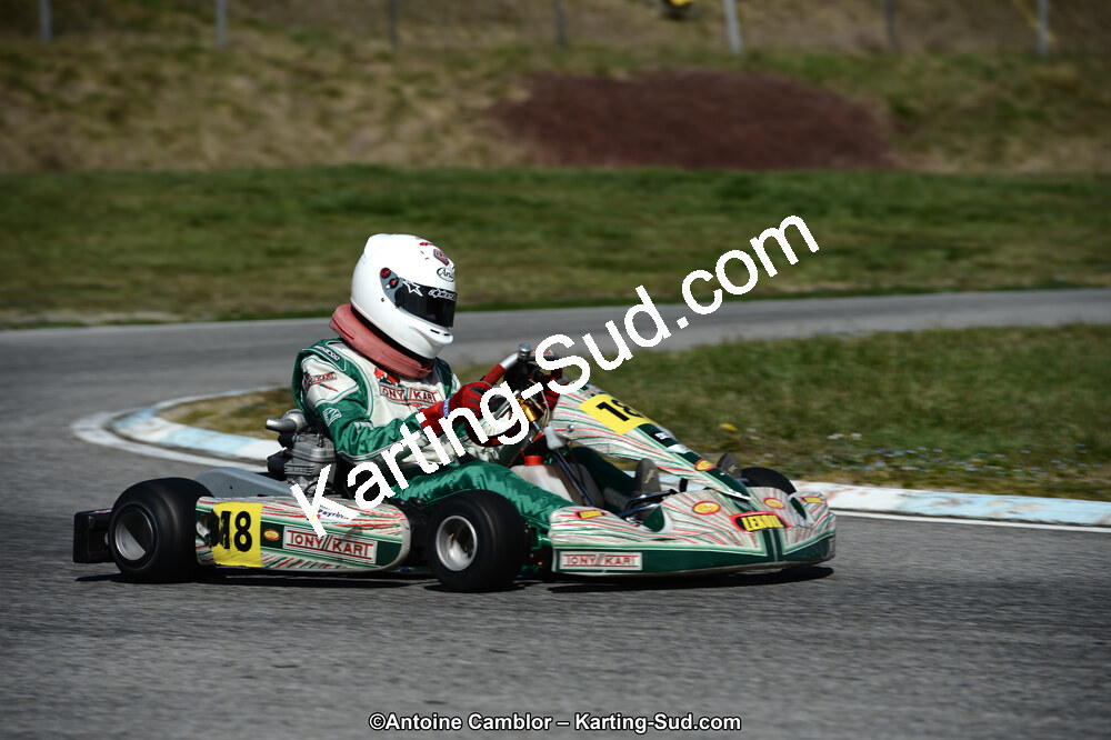 10/03/2013 : 1ère manche du Trophée Vincent Sanchez à Lavelanet (Photos Antoine Camblor) 2013 — karting