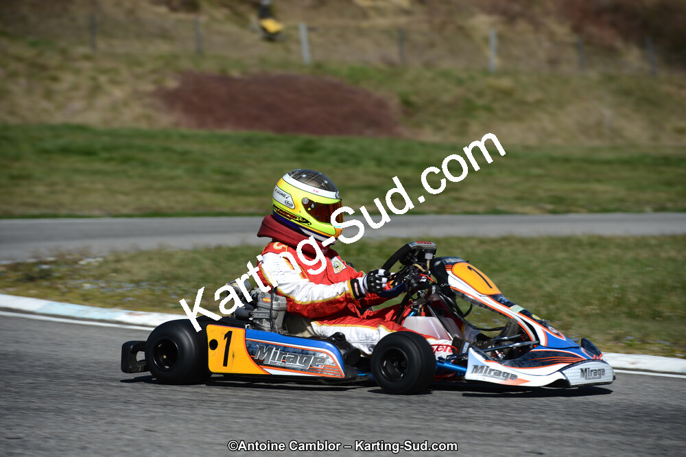 10/03/2013 : 1ère manche du Trophée Vincent Sanchez à Lavelanet (Photos Antoine Camblor) 2013 — karting