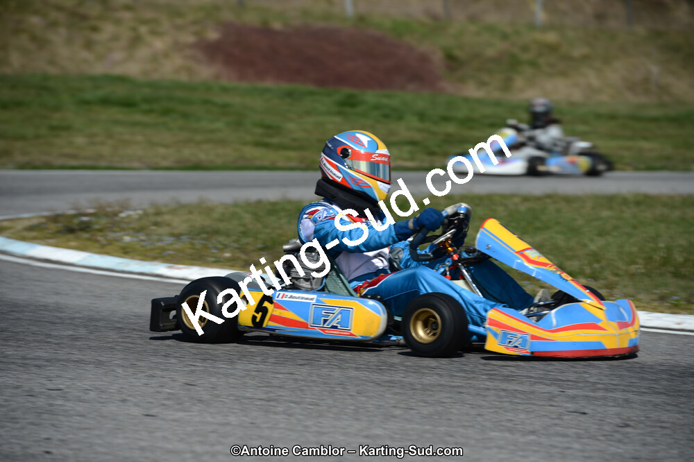 10/03/2013 : 1ère manche du Trophée Vincent Sanchez à Lavelanet (Photos Antoine Camblor) 2013 — karting