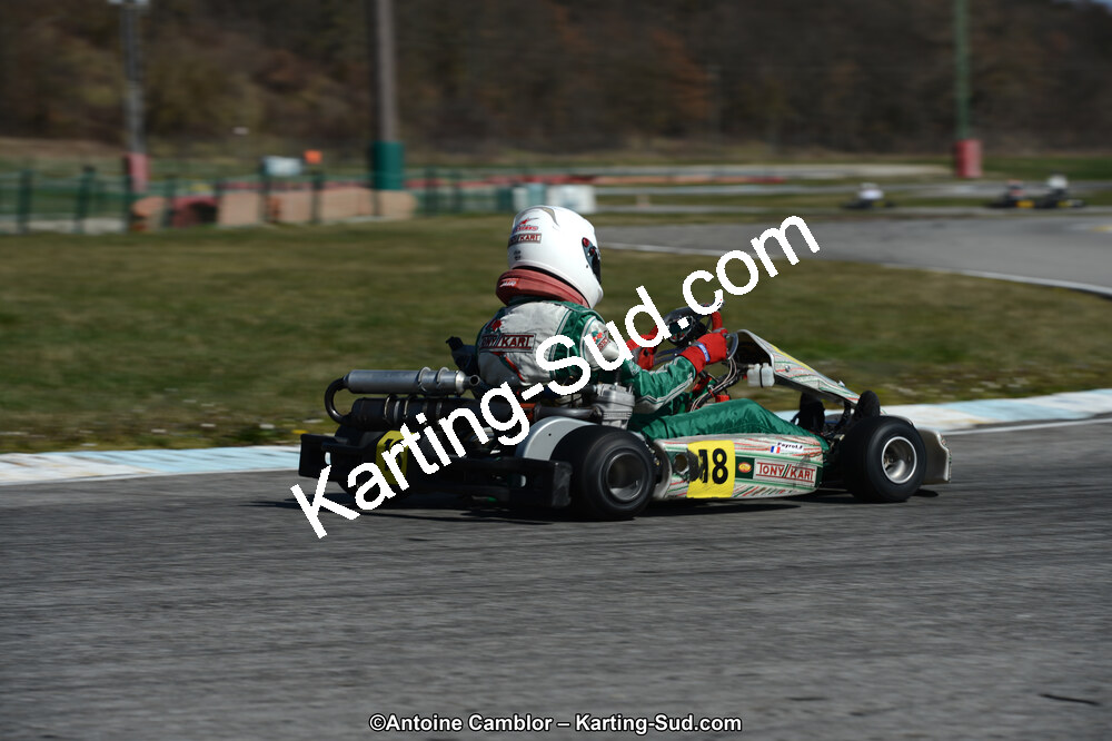 10/03/2013 : 1ère manche du Trophée Vincent Sanchez à Lavelanet (Photos Antoine Camblor) 2013 — karting