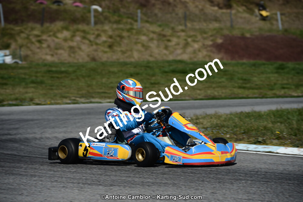 10/03/2013 : 1ère manche du Trophée Vincent Sanchez à Lavelanet (Photos Antoine Camblor) 2013 — karting