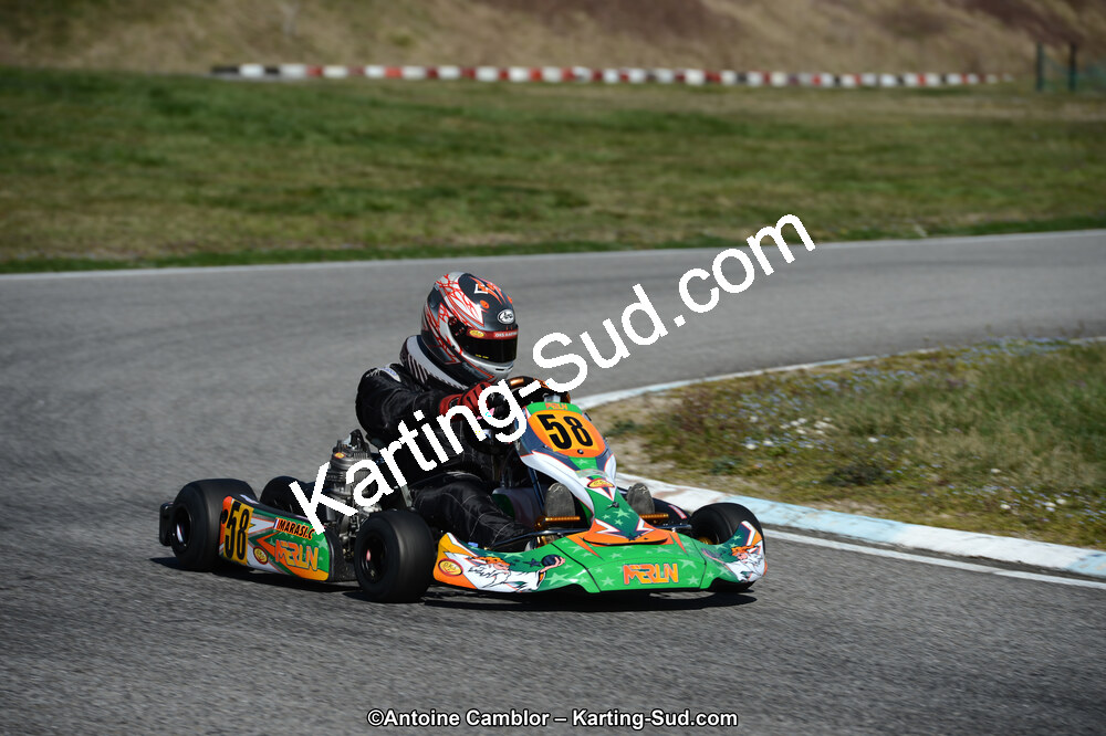 10/03/2013 : 1ère manche du Trophée Vincent Sanchez à Lavelanet (Photos Antoine Camblor) 2013 — karting