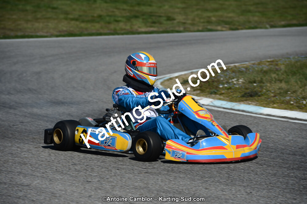 10/03/2013 : 1ère manche du Trophée Vincent Sanchez à Lavelanet (Photos Antoine Camblor) 2013 — karting