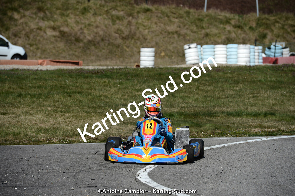 10/03/2013 : 1ère manche du Trophée Vincent Sanchez à Lavelanet (Photos Antoine Camblor) 2013 — karting