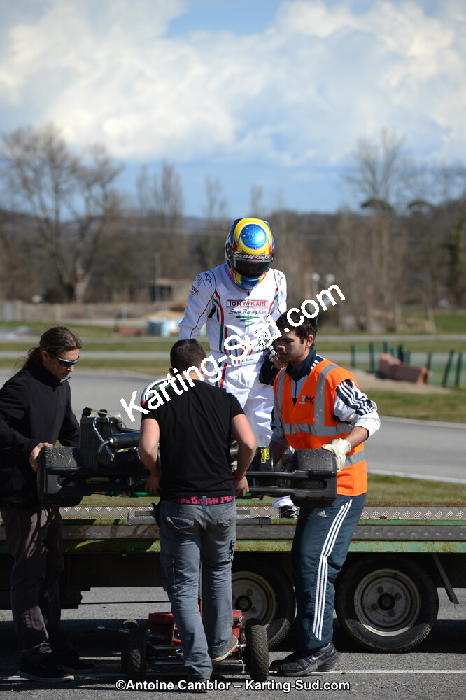10/03/2013 : 1ère manche du Trophée Vincent Sanchez à Lavelanet (Photos Antoine Camblor) 2013 — karting