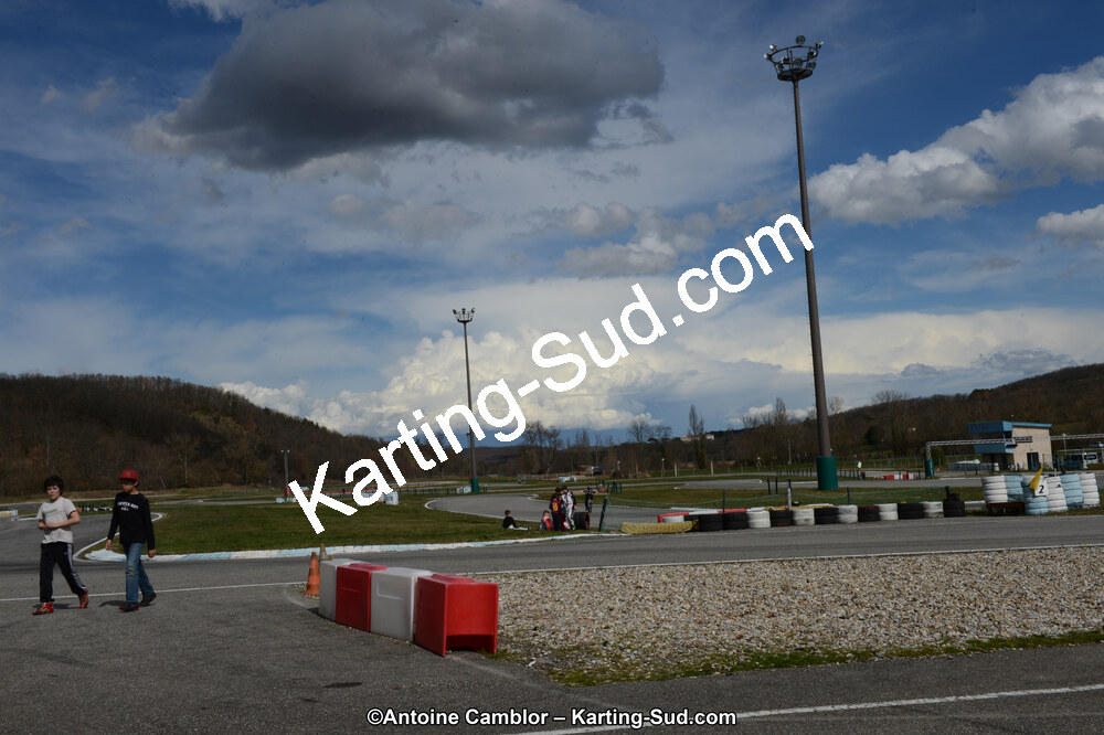10/03/2013 : 1ère manche du Trophée Vincent Sanchez à Lavelanet (Photos Antoine Camblor) 2013 — karting
