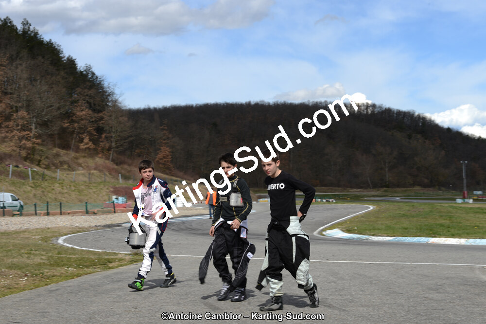 10/03/2013 : 1ère manche du Trophée Vincent Sanchez à Lavelanet (Photos Antoine Camblor) 2013 — karting