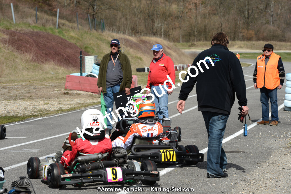 10/03/2013 : 1ère manche du Trophée Vincent Sanchez à Lavelanet (Photos Antoine Camblor) 2013 — karting